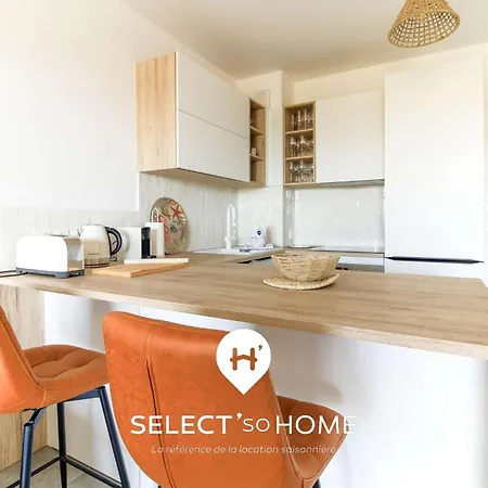 Select'sohome - T2 Pour 4 Personnes à Saint-clair Au Lavandou Avec Vue Mer, Piscine Et Parking Privé - 180sud-c02 Appartement Le Lavandou