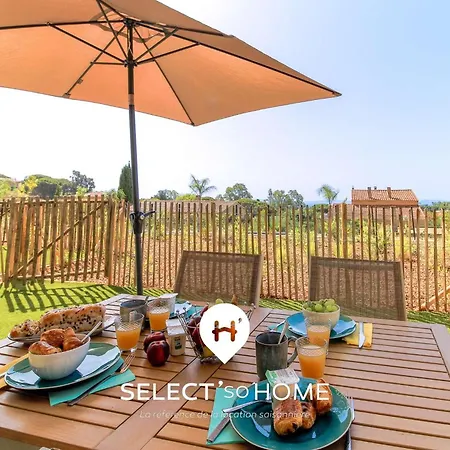 Select'sohome - T2 Pour 4 Personnes à Saint-clair Au Lavandou Avec Vue Mer, Piscine Et Parking Privé - 180sud-c02